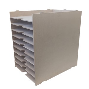 A3 paper storage 10 shelf unit