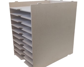 A3 paper storage 10 shelf unit