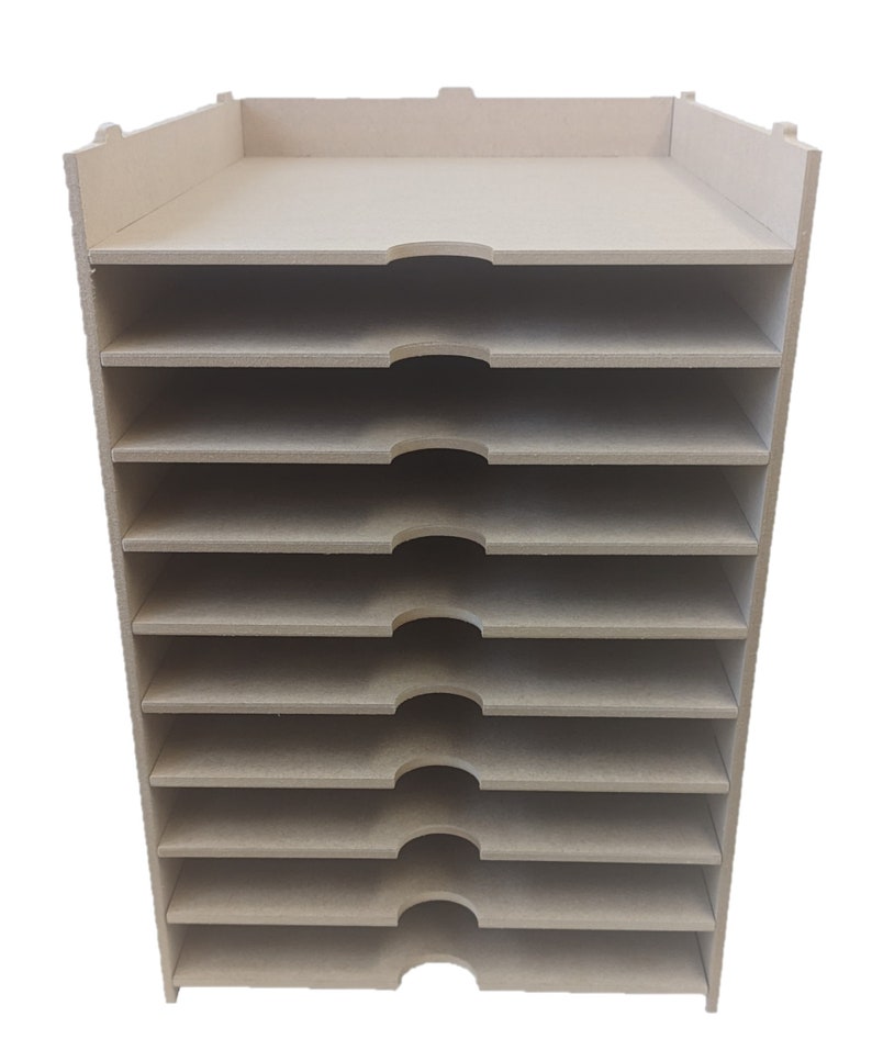 A3 Paper Storage 10 Shelf Unit Etsy