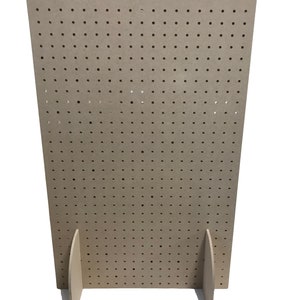 Freestanding 6mm Pegboard 800x500mm 6mm hole with 25mm centres