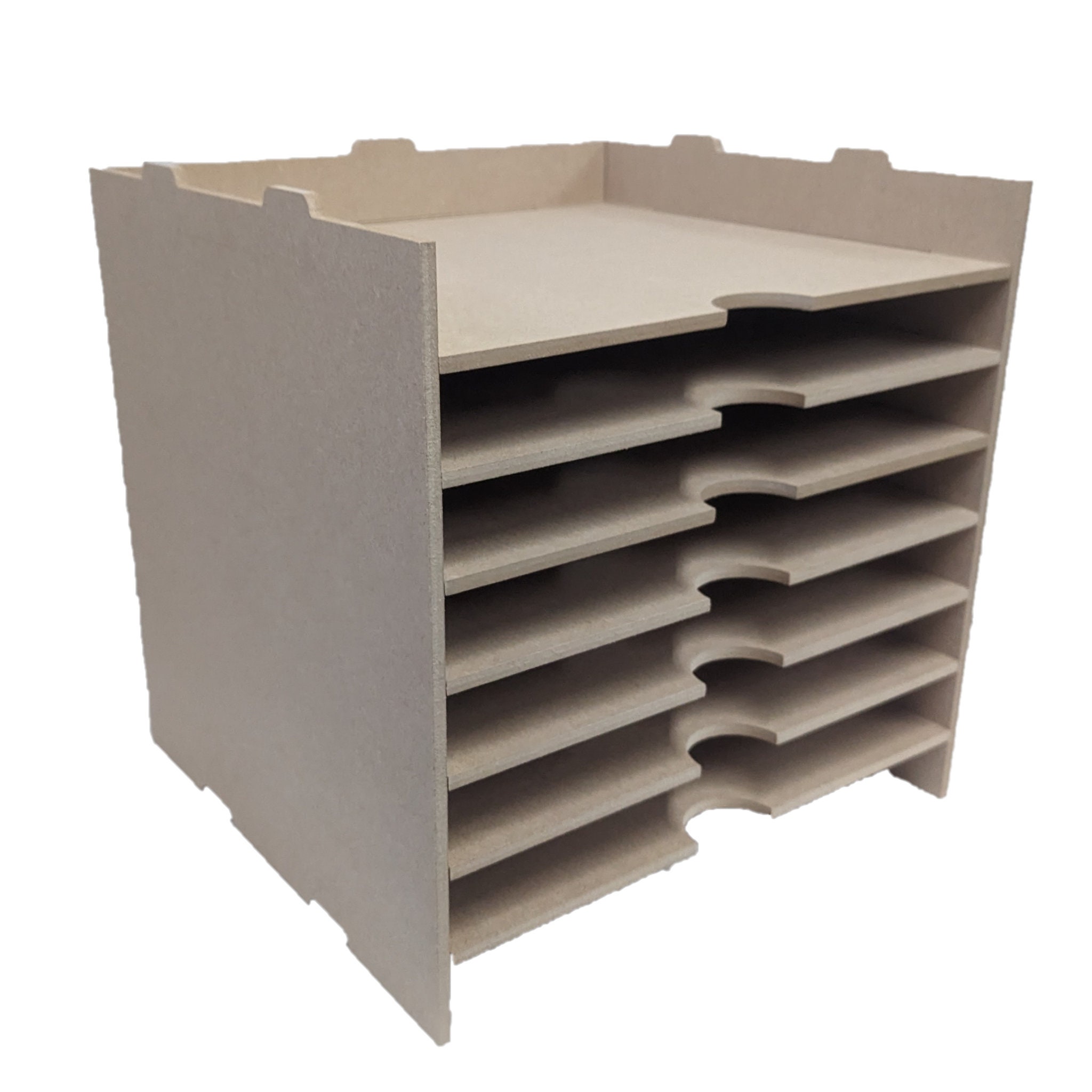 12 X 12 Inch Paper Storage Unit for Craft Etc Fits Ikea Kalex Cube