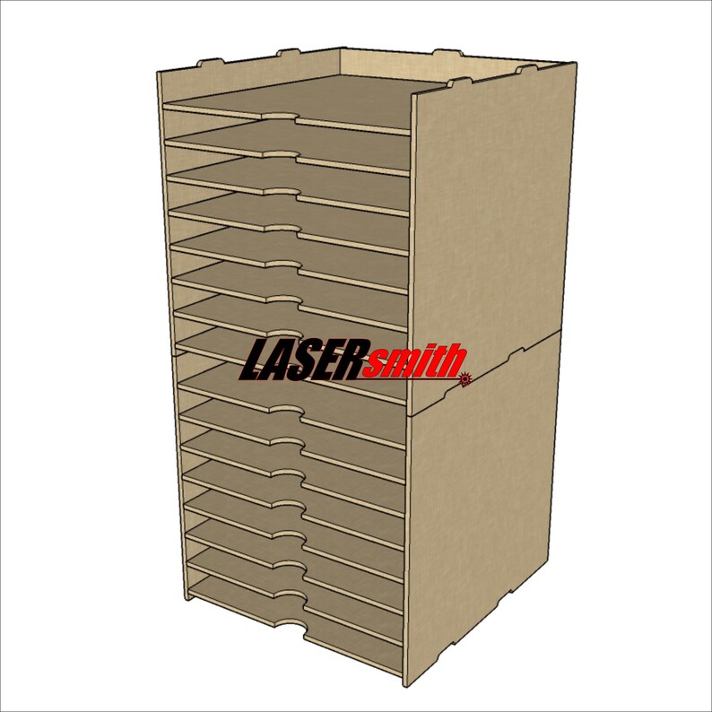 Ikea Kallax Storage for 12 x 12 plastic storage containers for Etsy