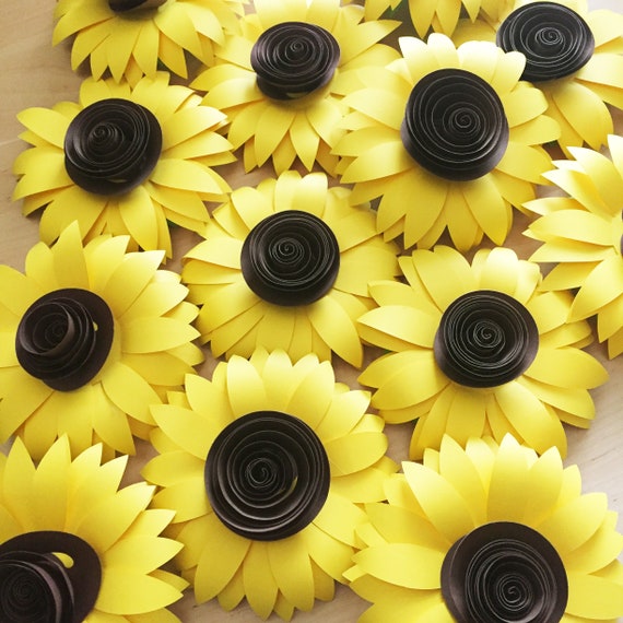 Free Free 288 Svg Downloadable Paper Sunflower Template SVG PNG EPS DXF File