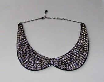 Diamante Bib Collar Necklace