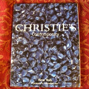 Original 2001 Christie's New York Contemporary Art Auction Catalogue Inc. Basquiat