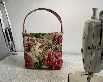 Tapestry fabric cute bag purse