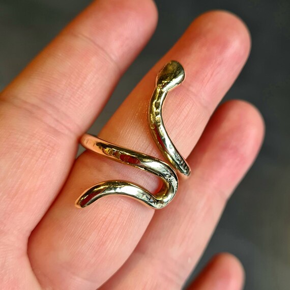 Heads & Tails Snake Ring by Julie Nolan - NEWTWIST