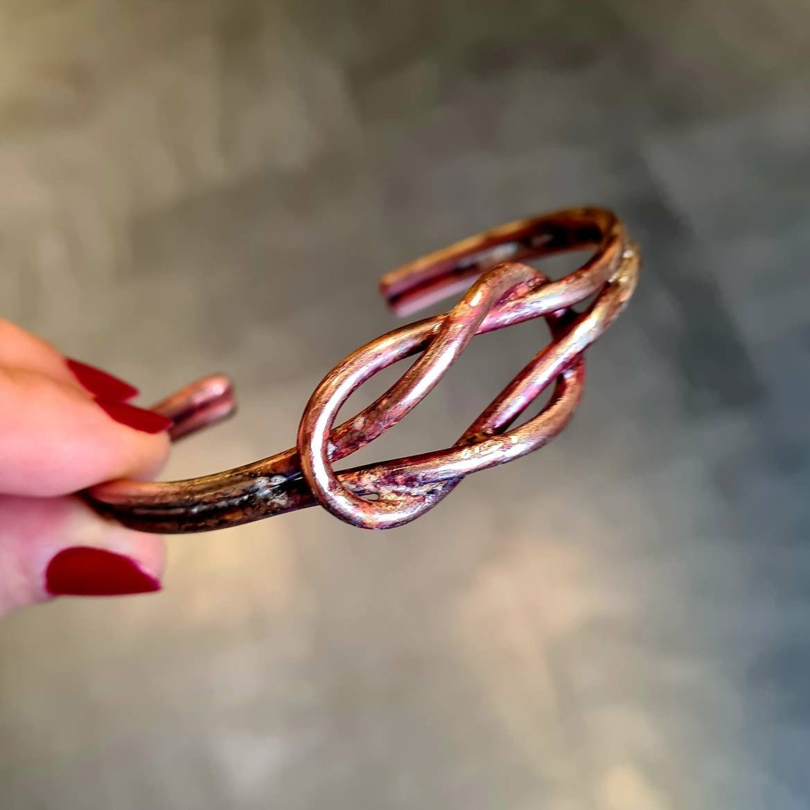 Pulsera De Cuero Para Hombre VGWON - Con Nudo Infinito, Estilo Casual