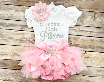 Grandma Little Princess / Baby Girl Clothes/ baby shower gift / first time grandma / new baby gift