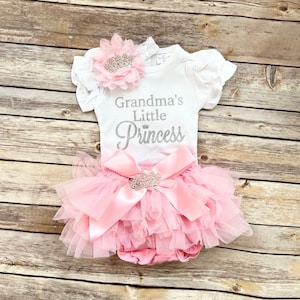 Grandma Little Princess / Baby Girl Clothes/ baby shower gift / first time grandma / new baby gift