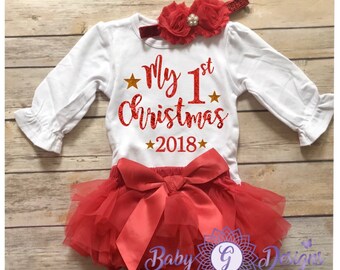 baby girl first christmas