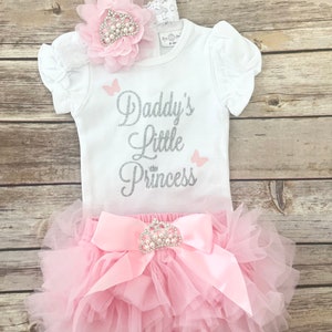 Daddys Little Princess / Fathers Day outfit Baby Girl / Daddys first fathes day / Father’s Day gift
