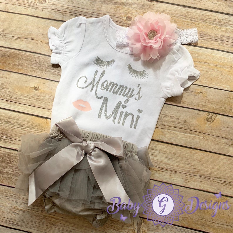 mommy's mini me baby clothes