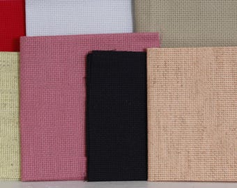 Aida 14 Count Cross Stitch Fabric Sheets Various Colors and Sheet Sizes (FREE SHIPPING)