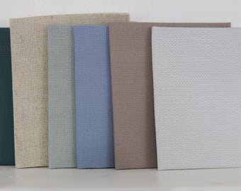 Aida 18 Count Cross Stitch Fabric Sheets Various Colors and Sheet Sizes (FREE SHIPPING)