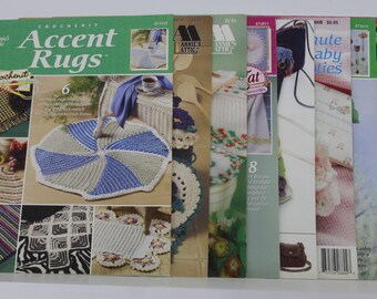 Vintage Annie Attic Assorted Crochet Patterns Pre-Owned (FREE SHIPPING)
