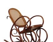 Thonet Antique Bentwood Rocker Childs Rocking Chair