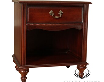 Cherry Nightstand Etsy