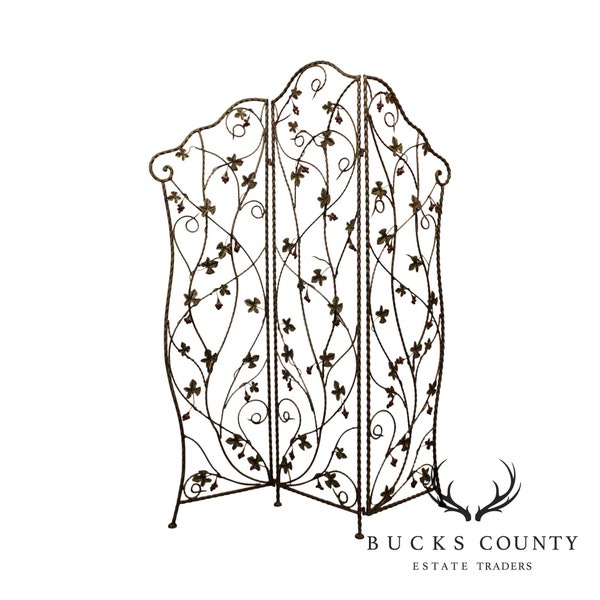 Wrought Iron Room Divider Etsy