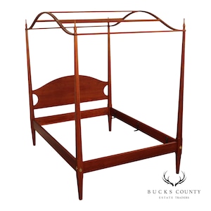 David Margonelli Custom Crafted Full Size Cherry Canopy Poster Bed