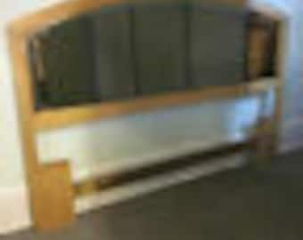 Thomasville Topaz Smoked Mirror Queen Sized Bed / Headboard
