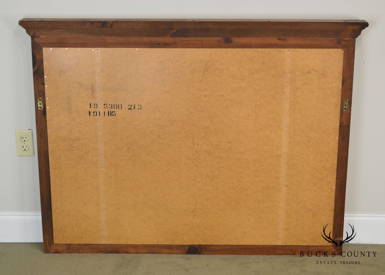 Ethan Allen Country Craftsman Collection Pine Mirror Etsy