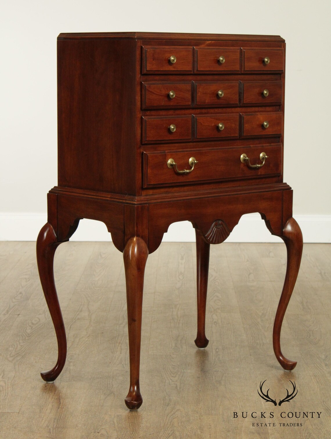 Thomasville Cherry Queen Anne Style Silverware Silver Chest Etsy