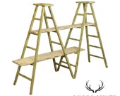 Vintage Farmhouse Ladder Etagere