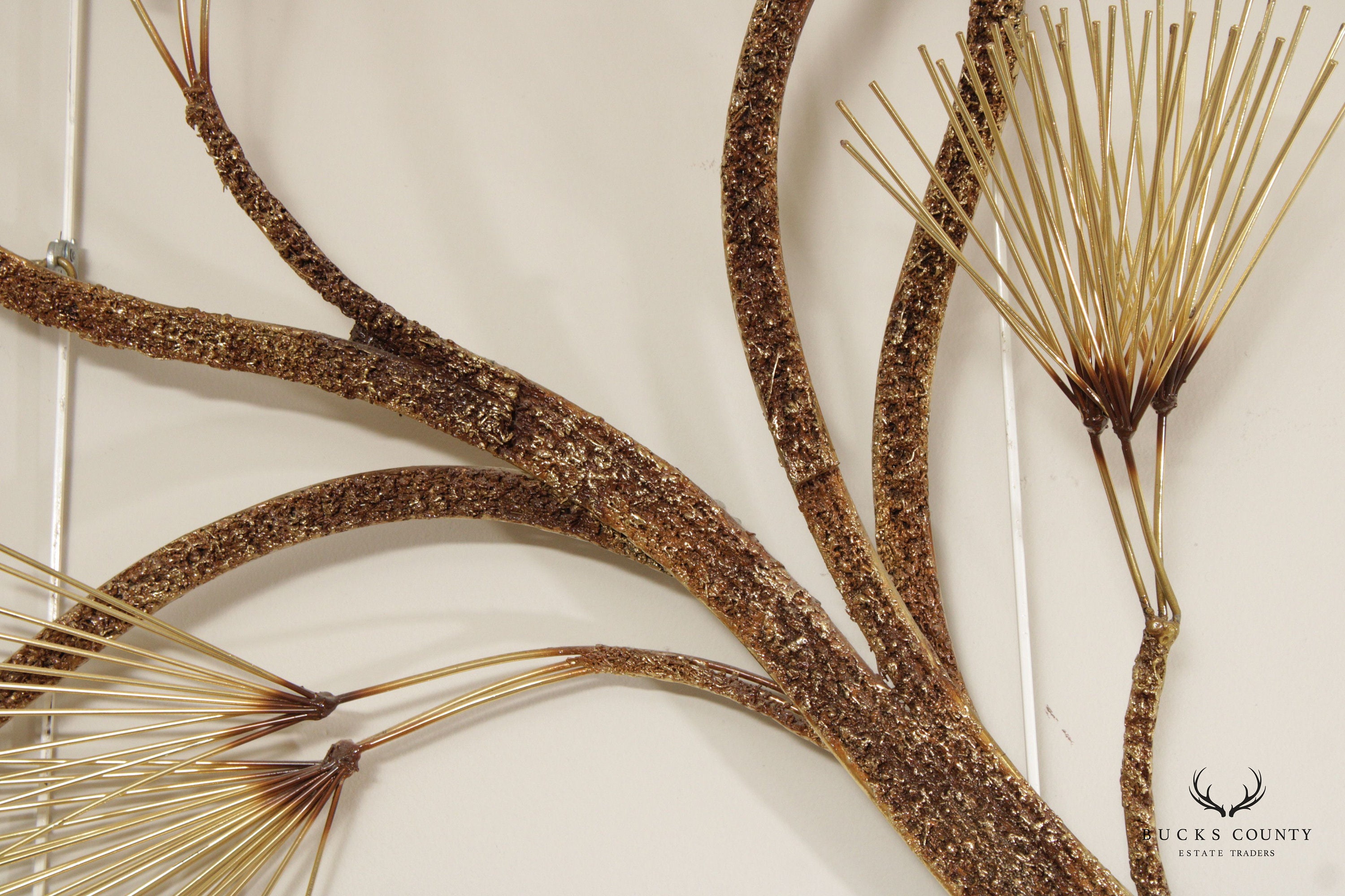 Curtis Jere Brutalist Brass Metal Tree Wall Sculpture - Etsy