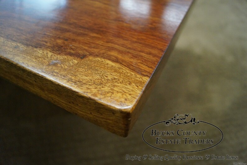 Studio Made Exotic Wood Top Coffee Table | Etsy