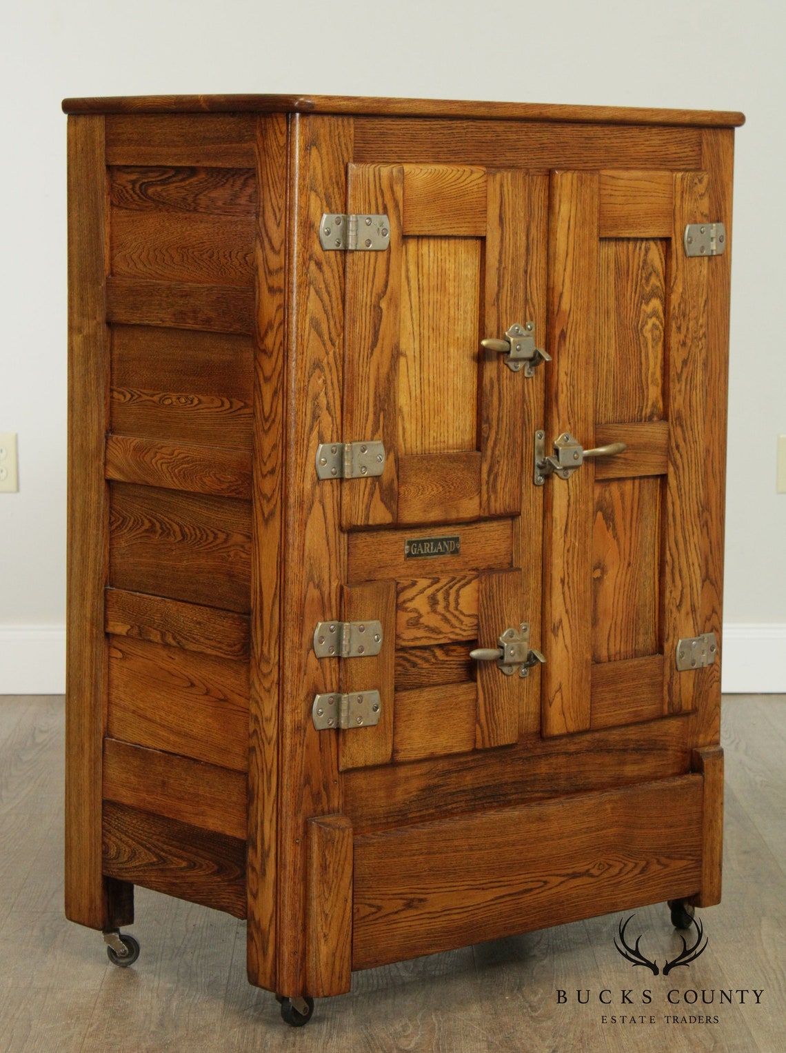 Garland Antique Oak Ice Box Etsy