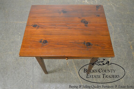 Stephen Von Hohen Bucks County Furniture Solid Pine Square Etsy