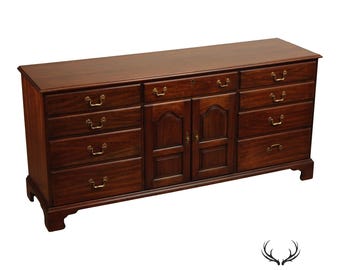 Henkel Harris Vintage Cherry Triple Dresser