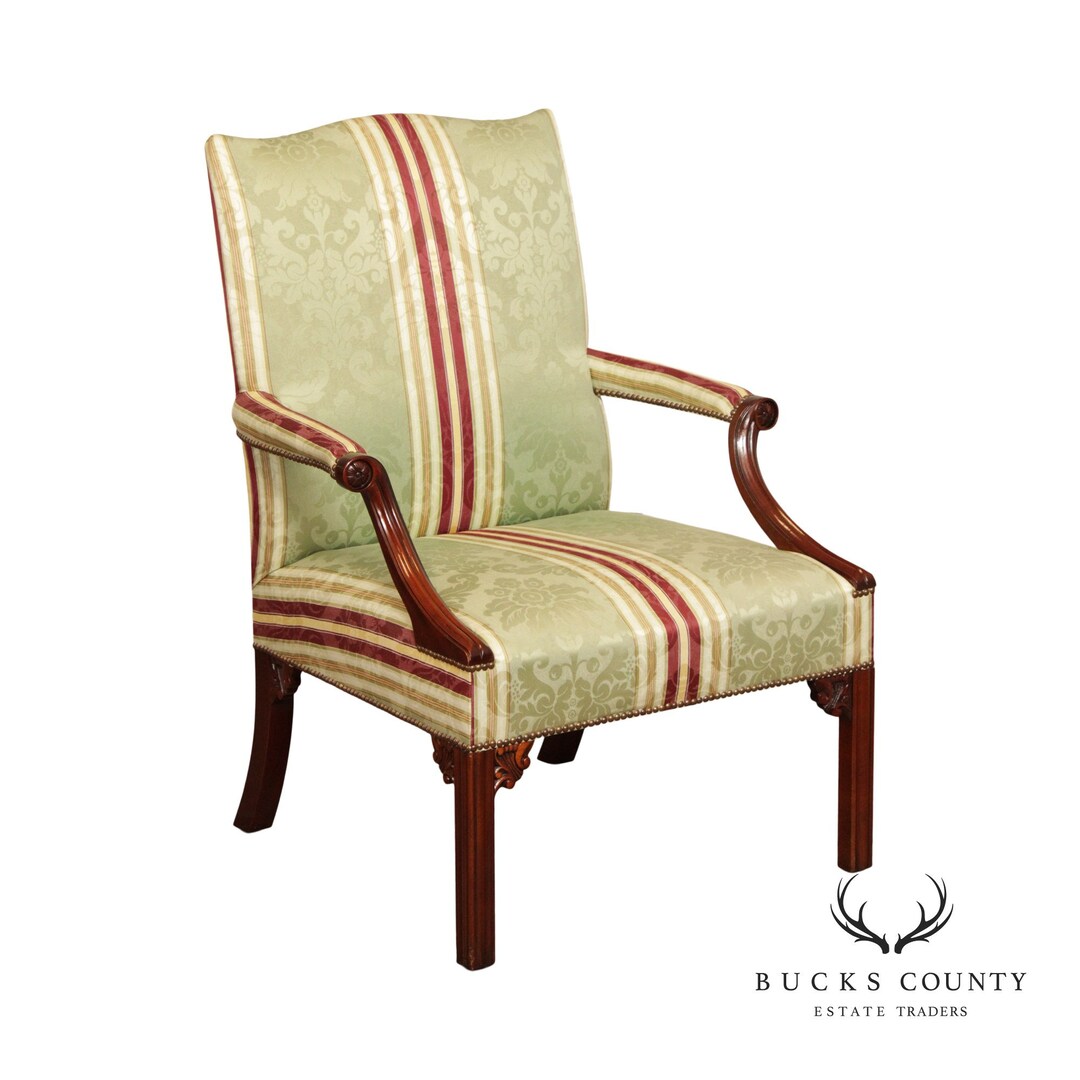 Baker Historic Charleston Collection Chippendale Armchair Etsy