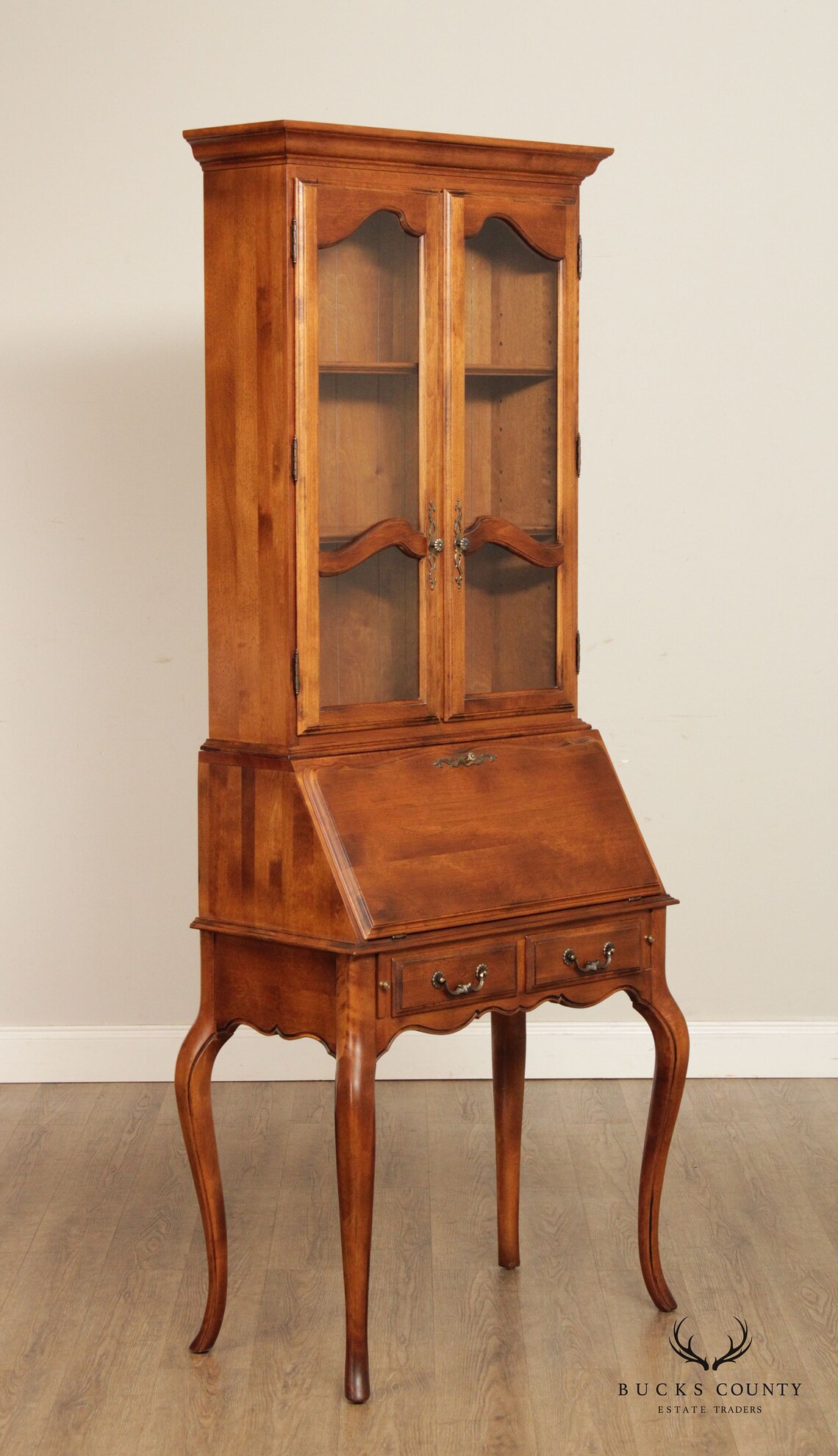 Ethan Allen Country French Style Secretary Desk Etsy