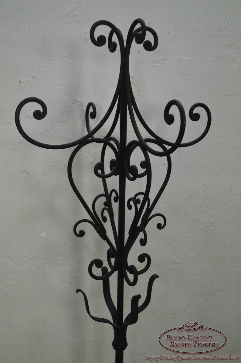 Custom Iron Victorian Style Coat Rack Hall Tree Etsy