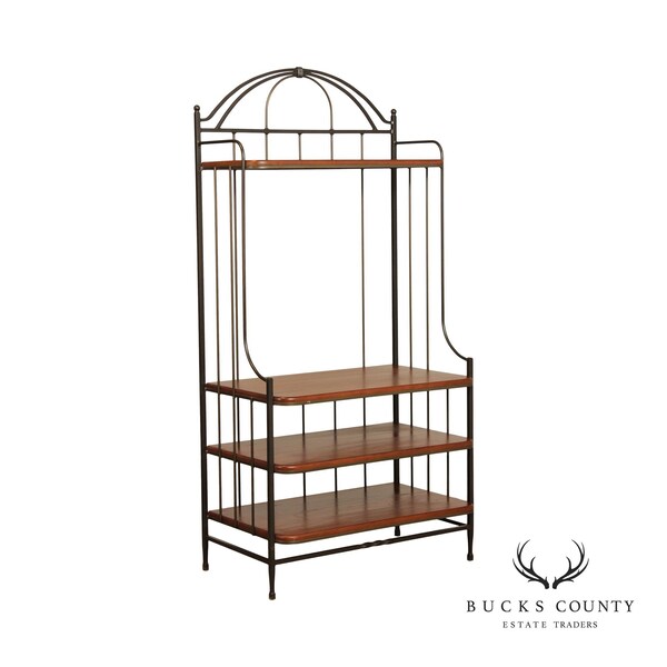 Wrought Iron Bakers Rack Etsy