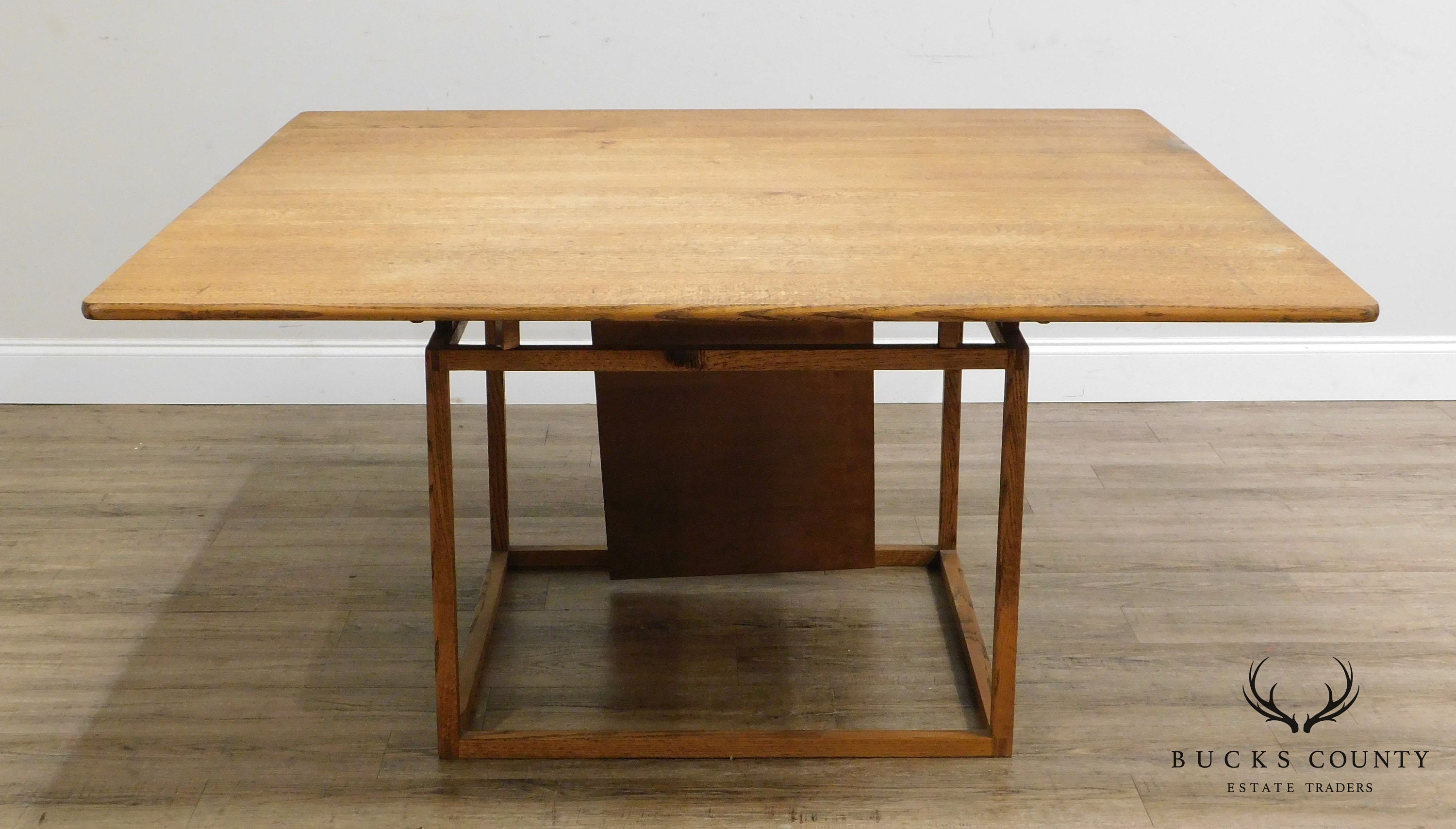 Studio Custom Built Square Oak MultiPurpose Work Table with Etsy