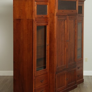 Ethan Allen Country Crossing Large Entertainment Wall Unit image 2
