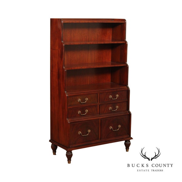 Mahogany Bookcase Etsy