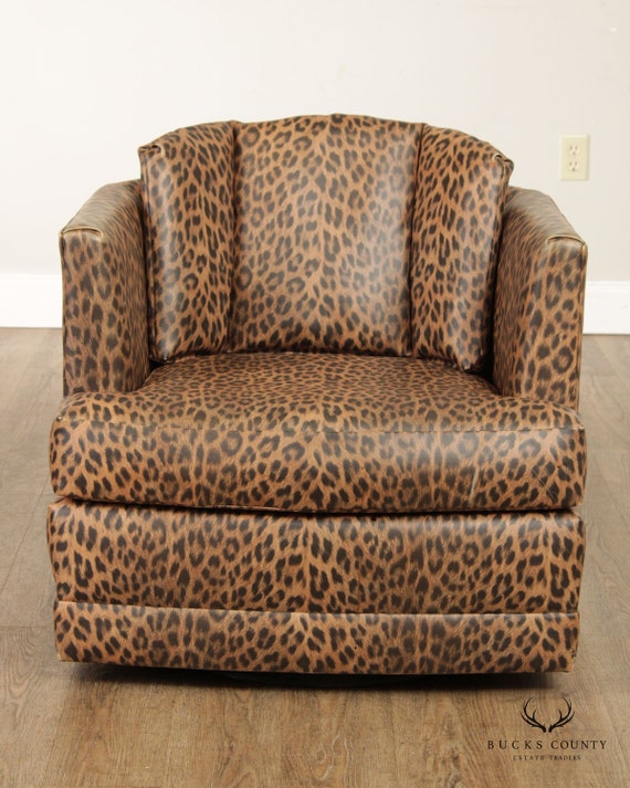 Print swivel accent chair online