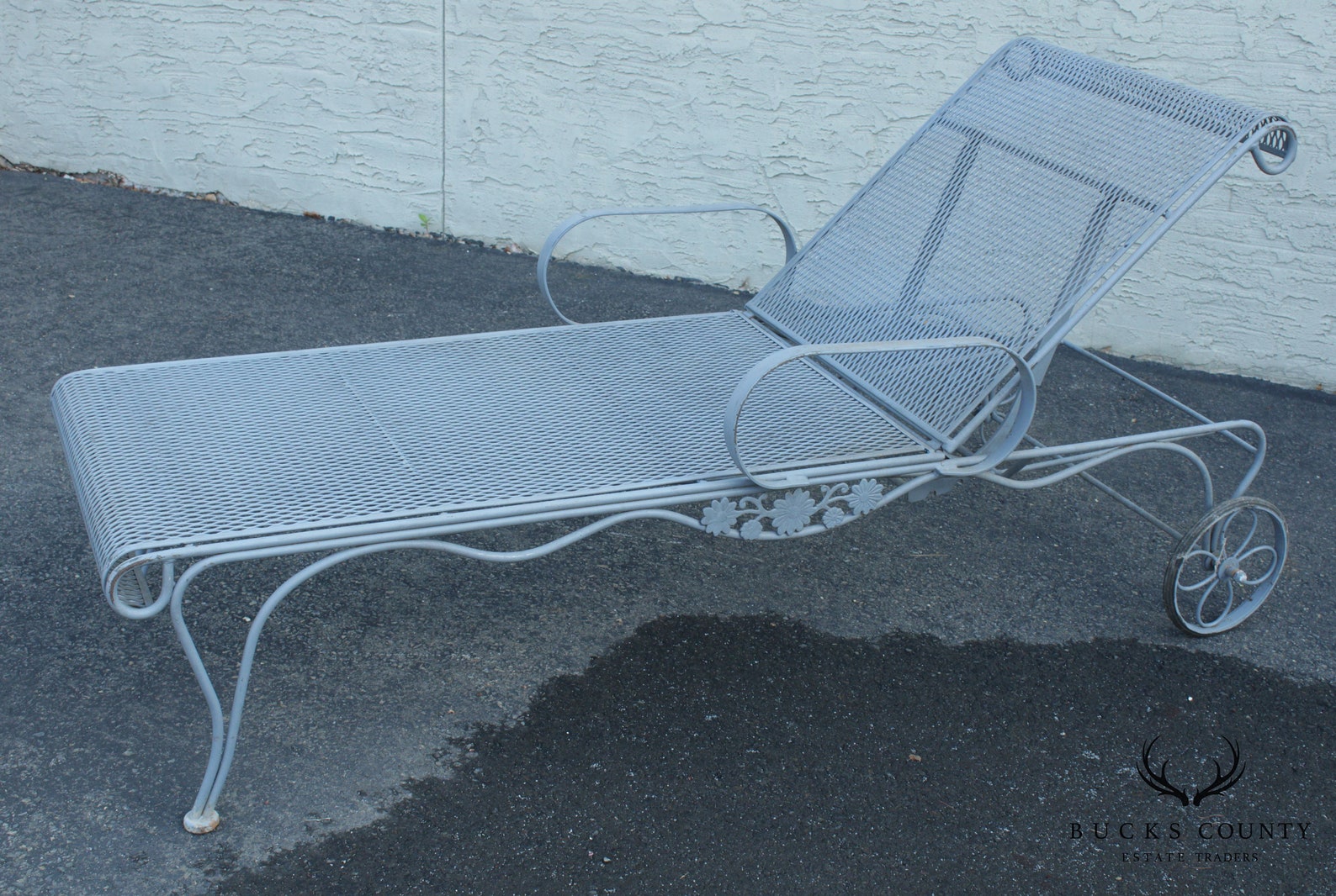 Woodard Vintage Pair Wrought Iron Chantilly Rose Collection | Etsy