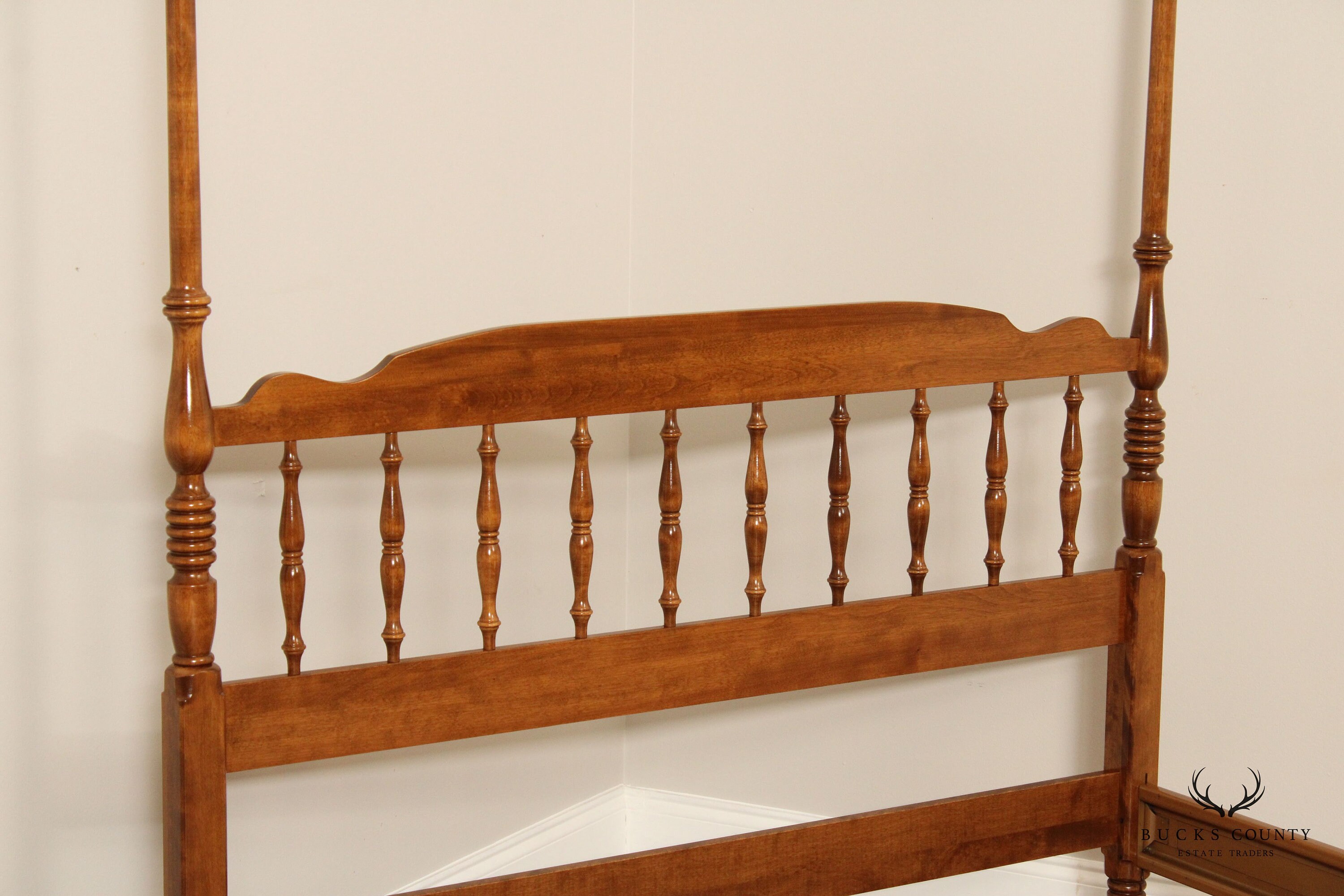 Ethan Allen Vintage Maple Full-size Poster Bed - Etsy
