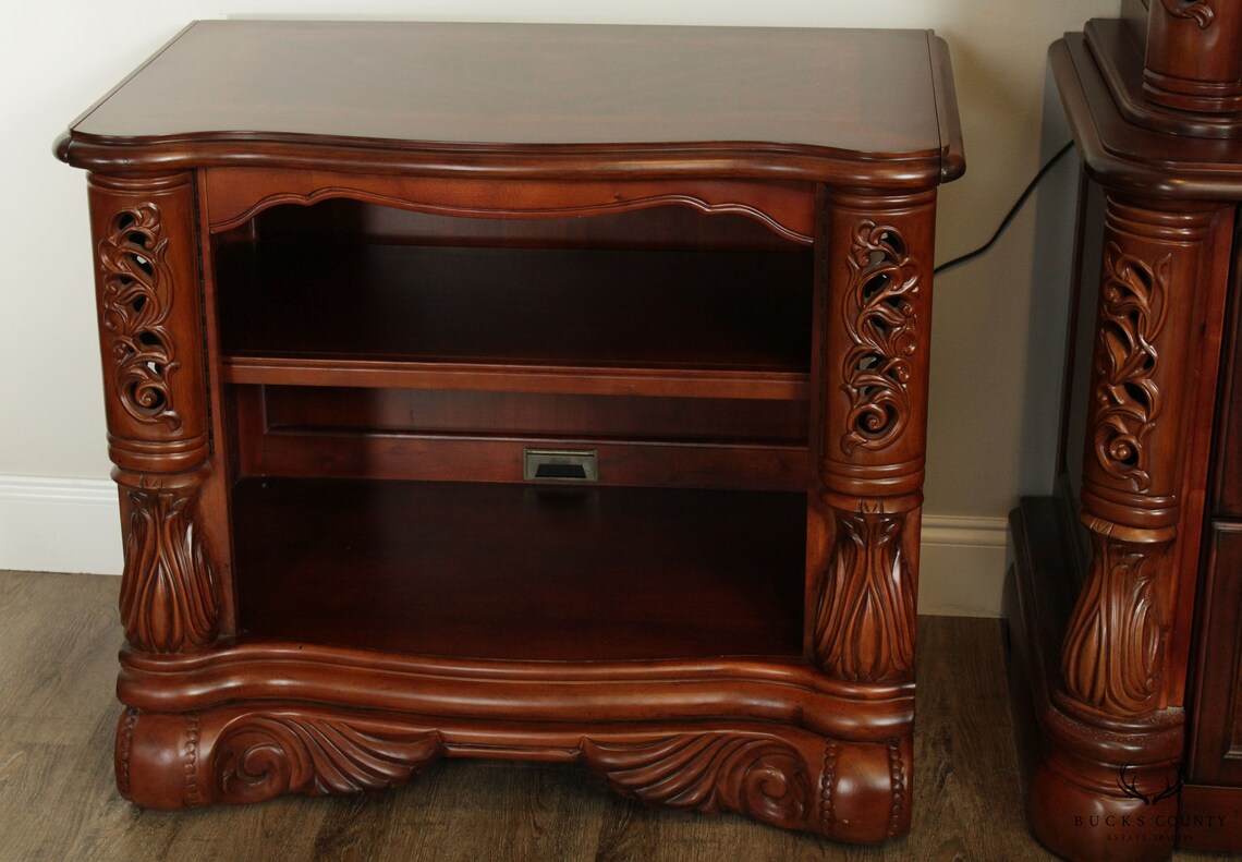 AICO 'Excelsior' Collection Mahogany Home Executive | Etsy