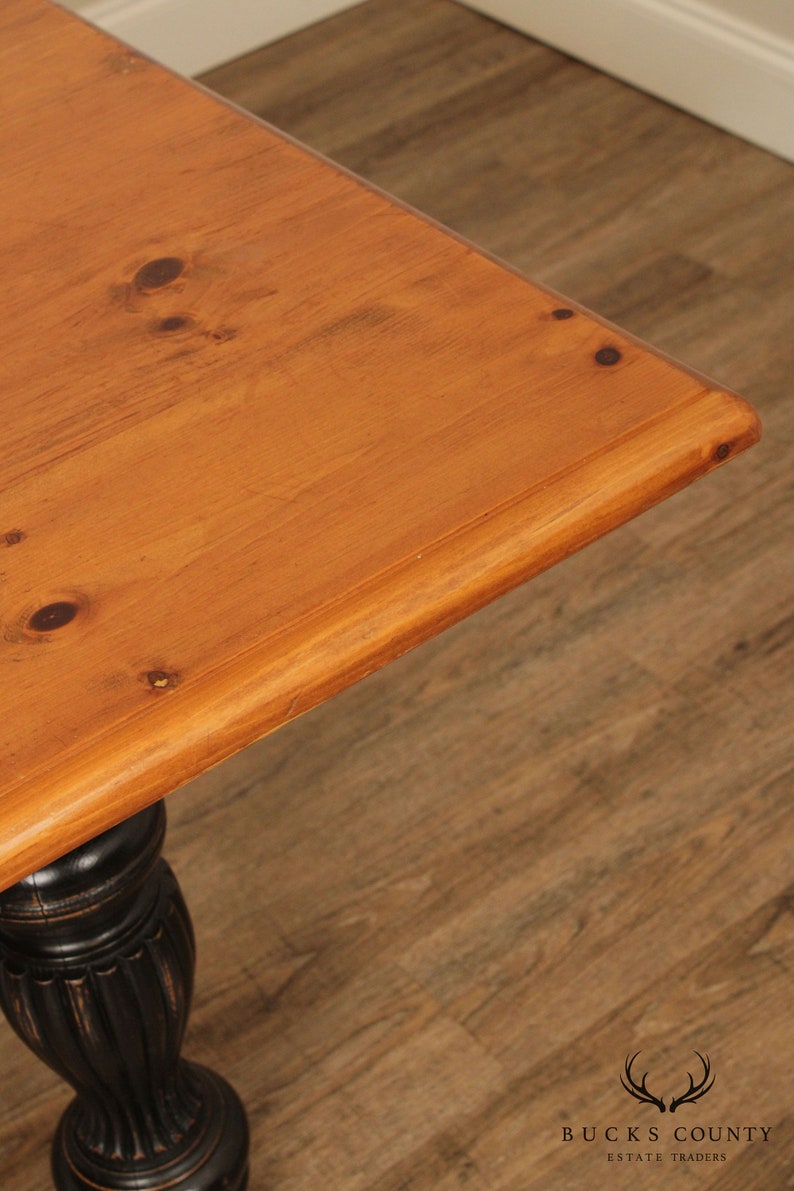 Large Custom Pine Farmhouse Dining Table Etsy