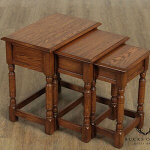 Pennsylvania House Jacobean Style Nesting Tables - Etsy