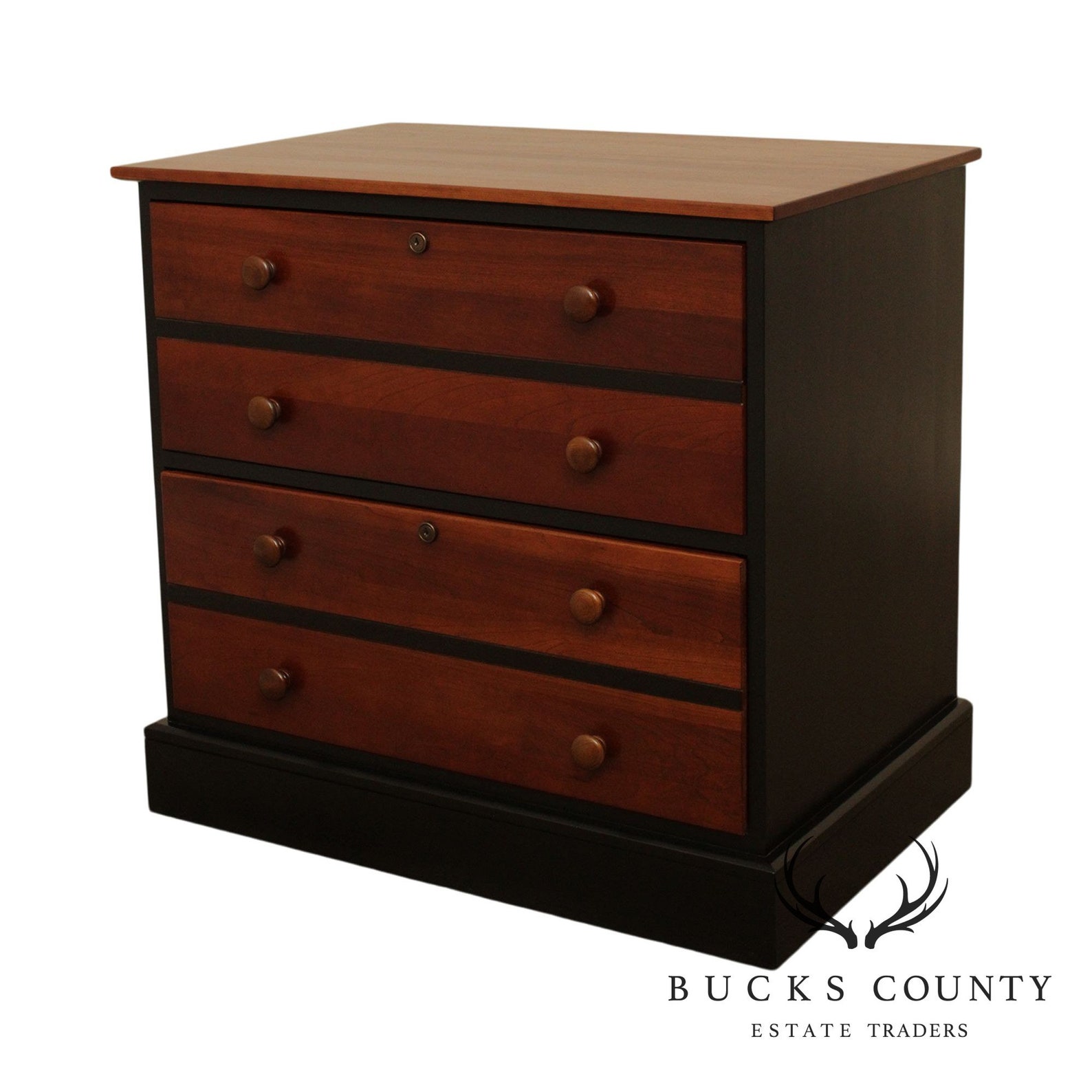 Ethan Allen American Impressions Black & Cherry File Etsy