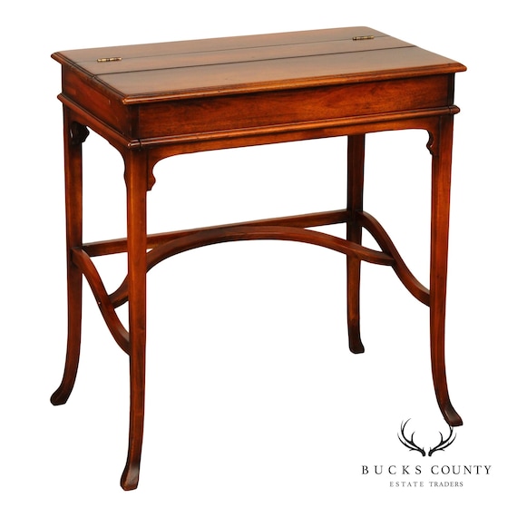 Theodore Alexander Flip Top Campaign Desk - Etsy