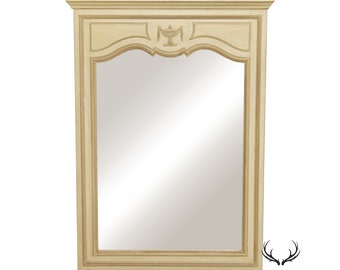 Vintage Neoclassical Style Painted Wall Mirror