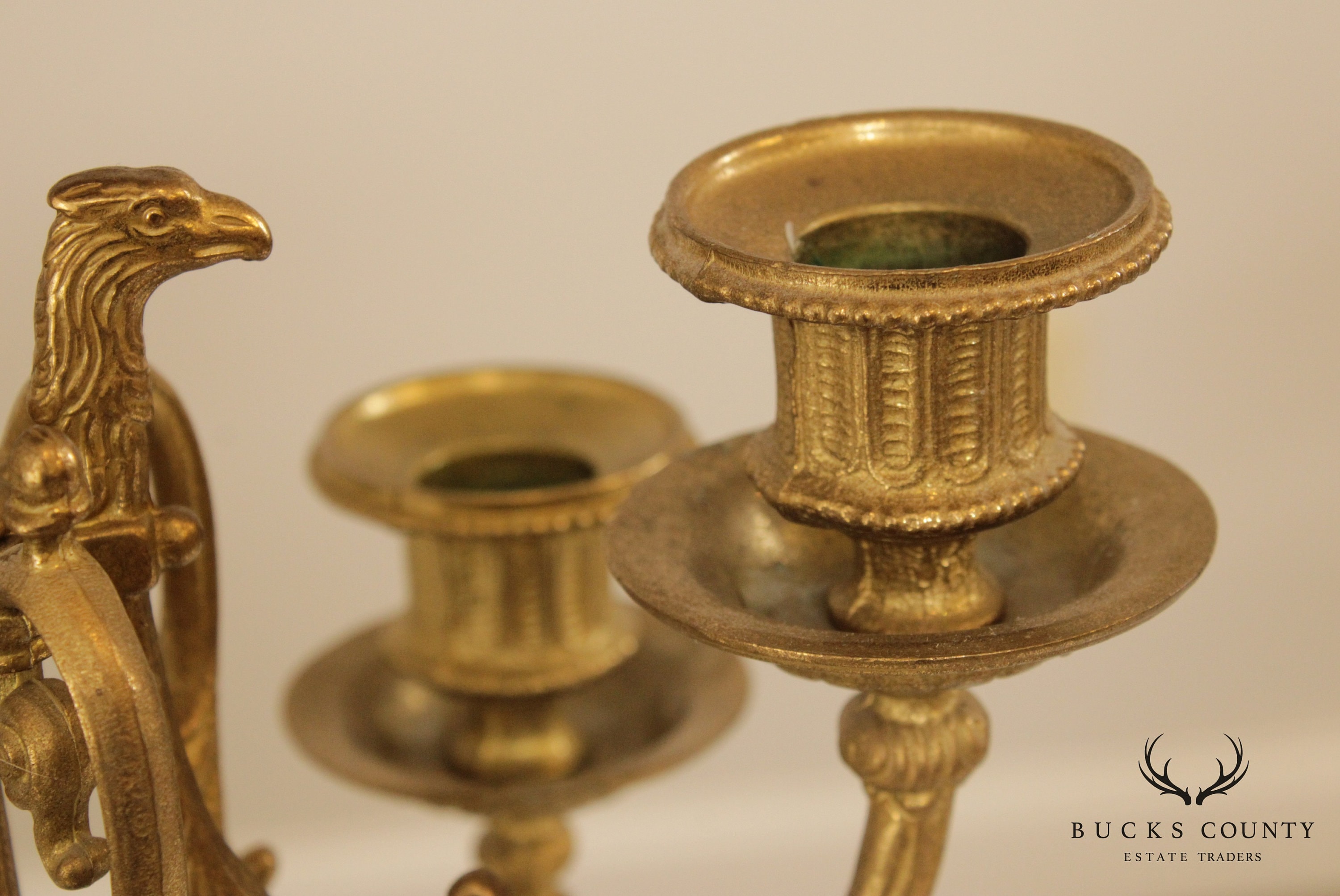 Vintage Brass French Bouillotte Table Lamp – Bucks County Estate Traders